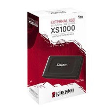 Kingston XS1000 1TB SSD | Pocket-Sized | USB 3.2 Gen 2 | External Solid State Drive | Up to 1050MB/s | SXS1000/1000G Kingston XS1000 1TB SSD | Pocket-Sized | USB 3.2 Gen 2 | External Solid State Drive | Up to 1050MB/s | SXS1000/1000G